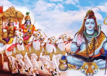 Lord Shiva hero of the Mahabharata