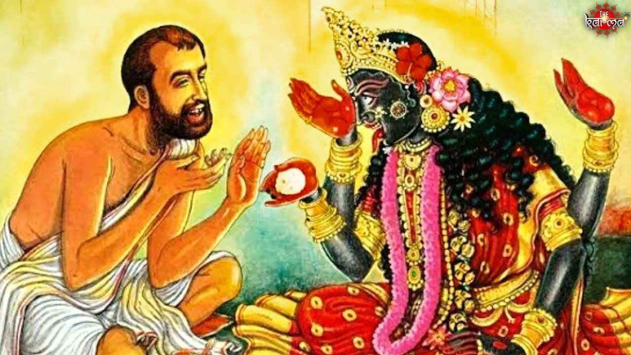 Great Saint Sri Ramakrishna Paramahamsa and Mother Kali