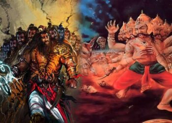 Ravan had elixir in his navel