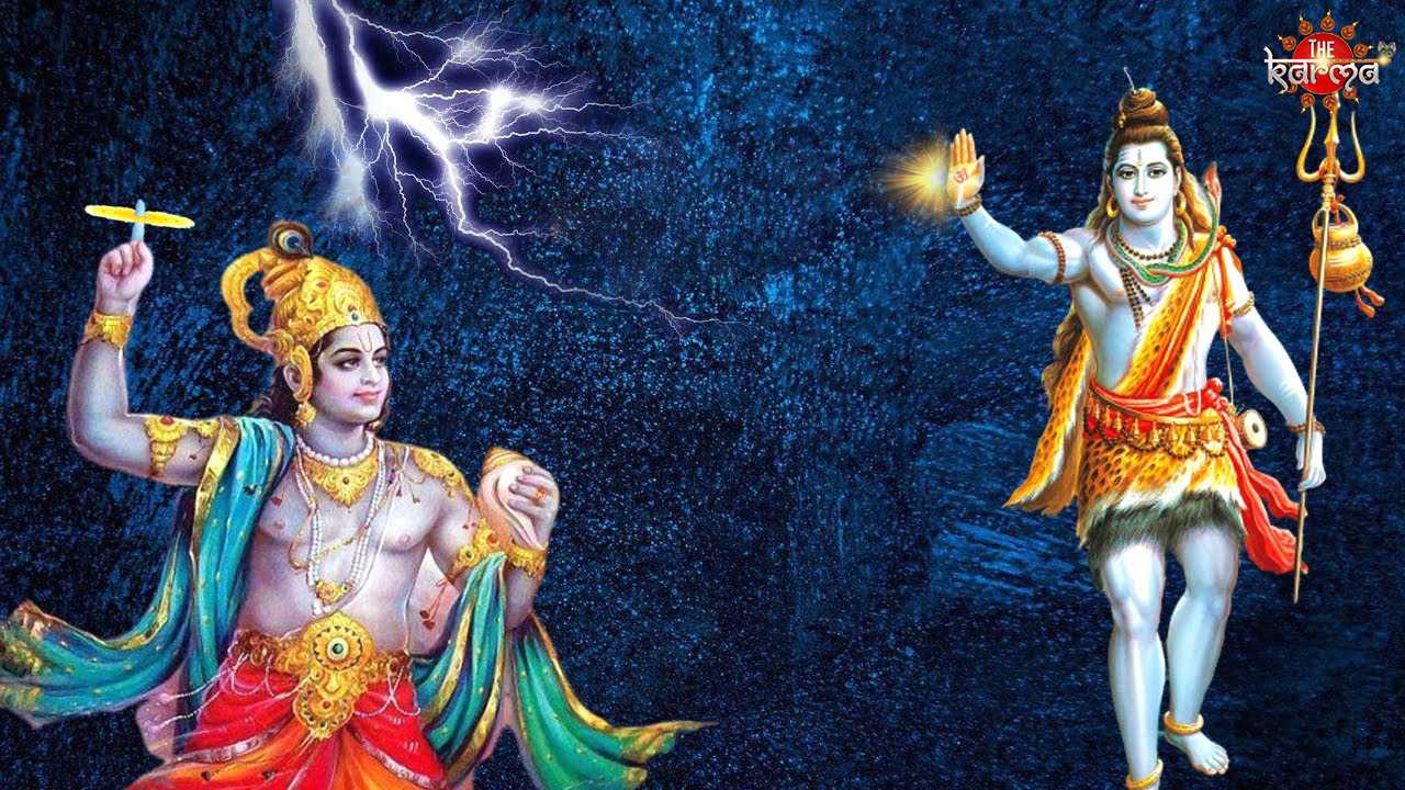 The Epic War between Shiva and Krishna